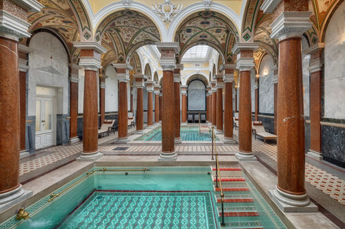 HOTEL NOVE LAZNE pool Roman baths 16A0390